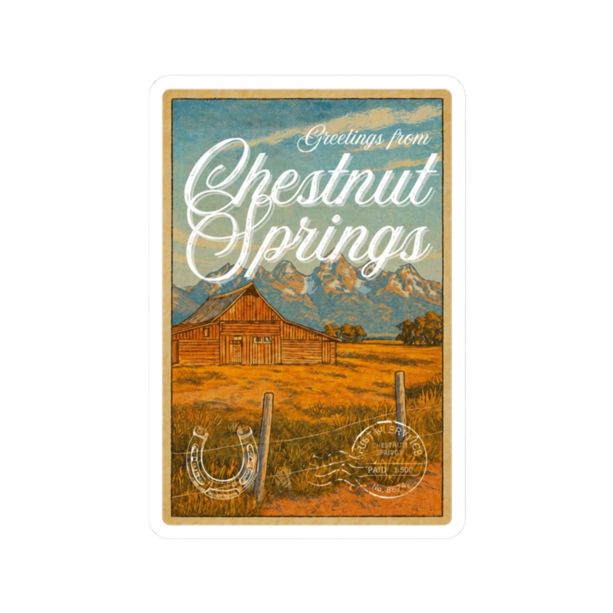 Greetings from Chestnut Springs | Elsie Silver - alternate angle 3, merchandise