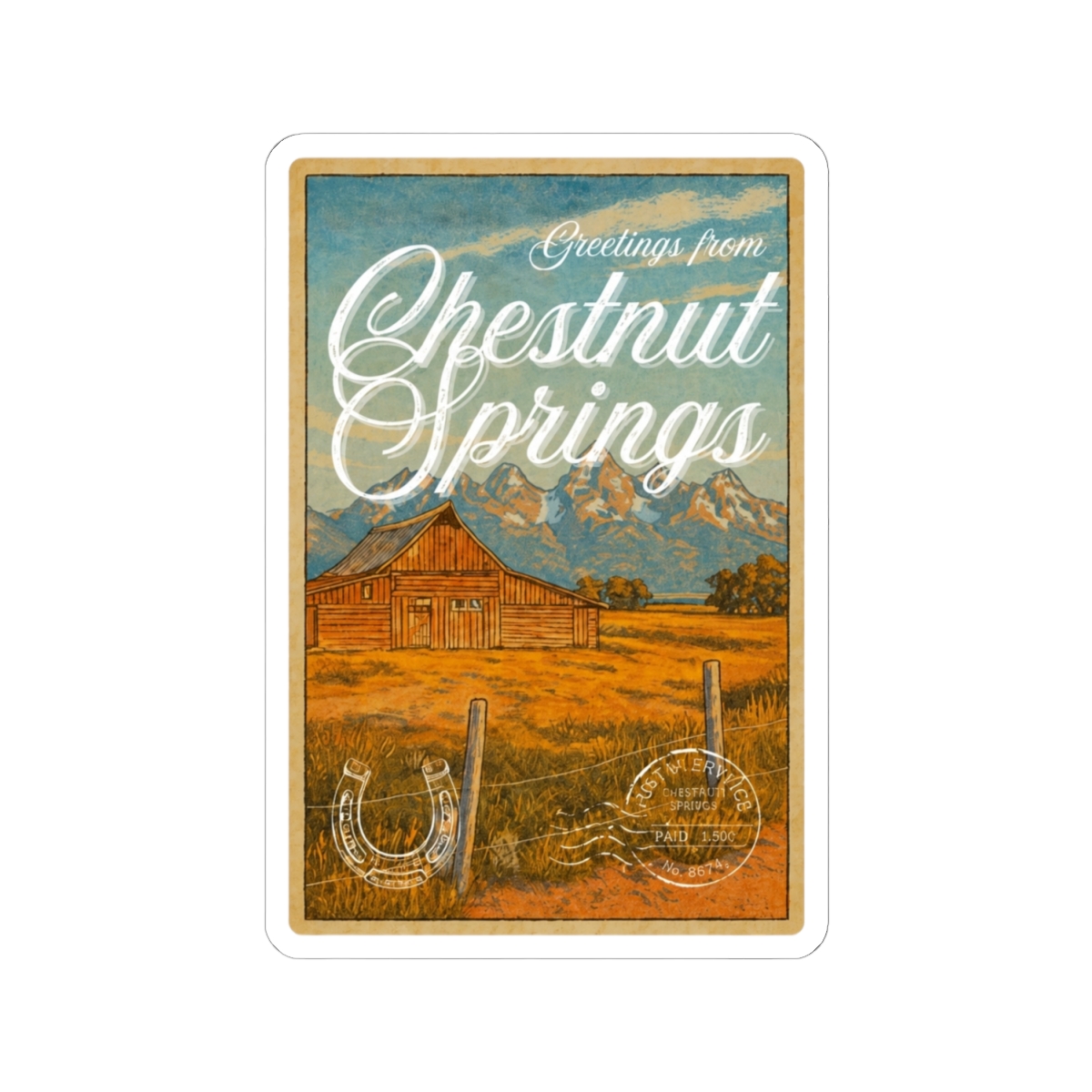 Greetings from Chestnut Springs | Elsie Silver - alternate angle 1, merchandise