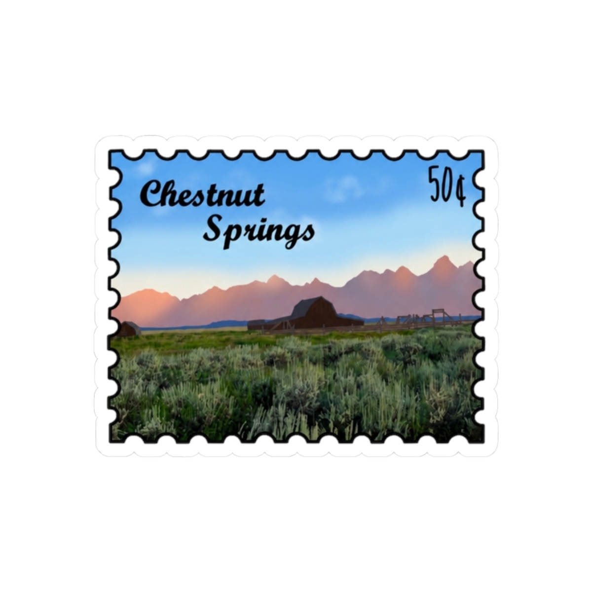 Chestnut Springs Stamp | Elsie Silver - alternate angle 3, merchandise