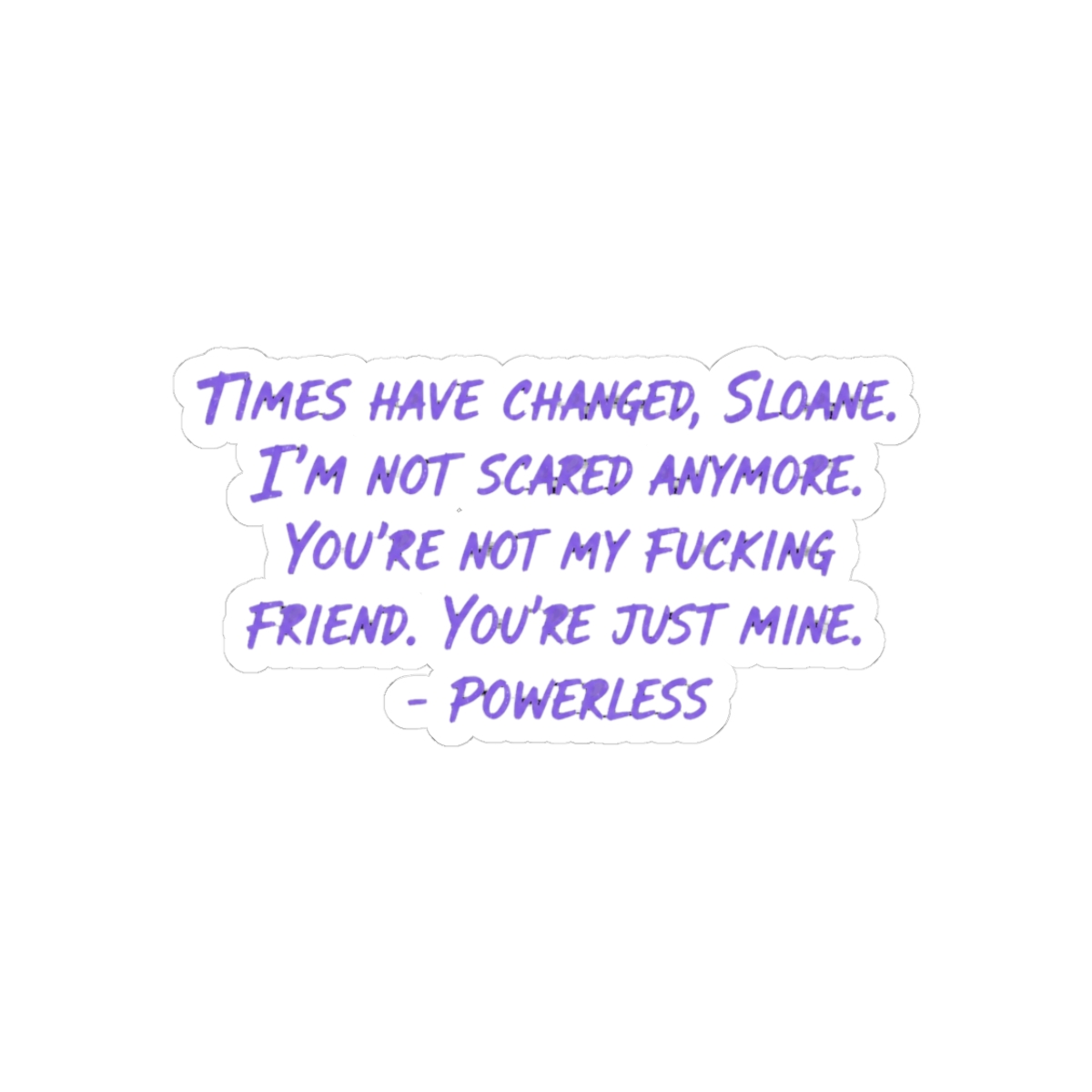 Powerless Quote Elsie Silver - Official Creator merchandise
