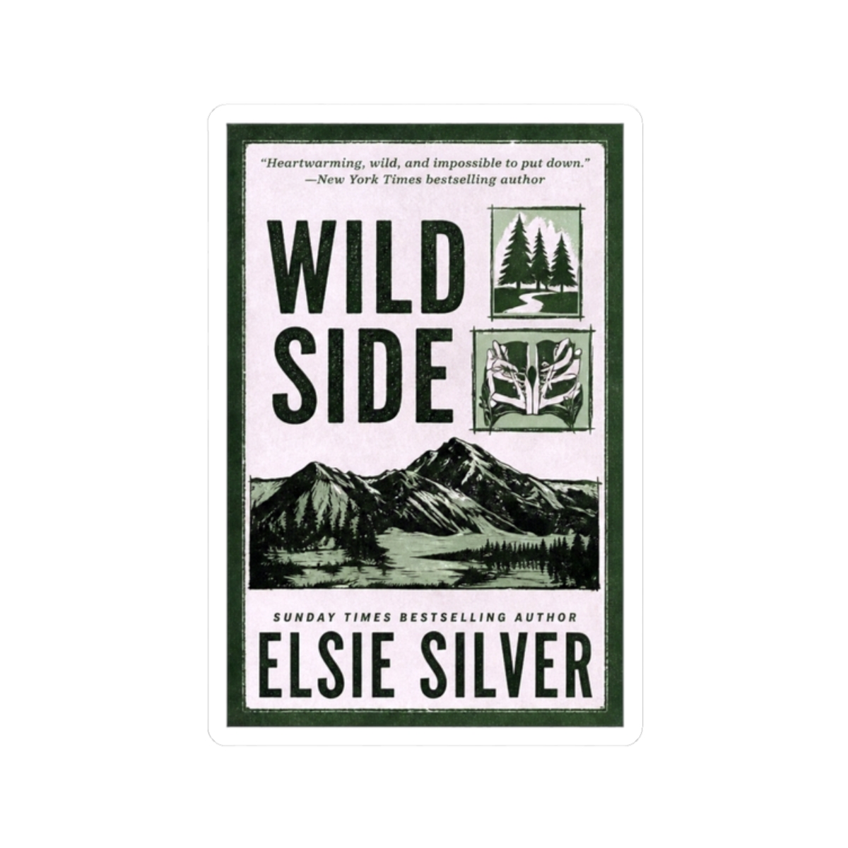 Wild Side Elsie Silver Book Sticker - alternate angle 3, merchandise